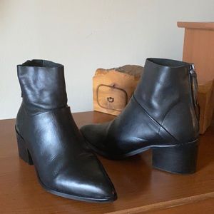 ASOS Leather Booties